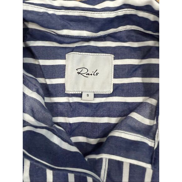 Rails Hayden Shirt in Auckland Stripe Small - Picture 4 of 6